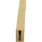 Ekena Millwork 3-inch W x 18-inch D x 18-inch H Copenhagen Rough Cedar Woodgrain TimberThane Knee Brace, Primed BRCUR03X18X18CHGRCPR - alternate 6